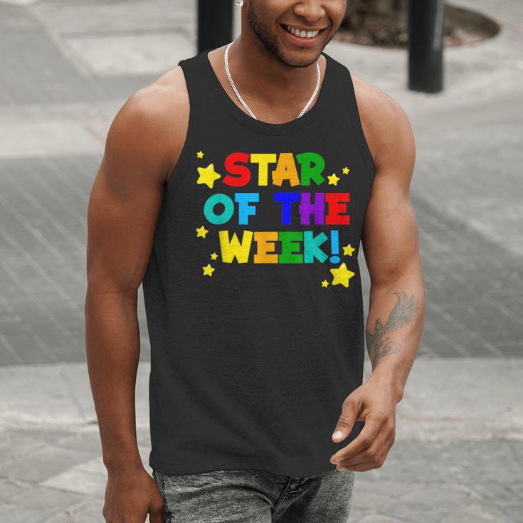 Star Of The Week Cheerful Recognition Student Teachers Class Men Women Kids Men Tank Top, funny gift Star Of The Week Cheerful Recognition Student Teachers Class Men Women Kids Men Tank Top, funny gift