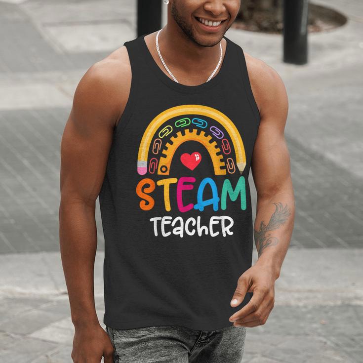 STEAM Teacher Squad Team Crew Back To School STEM Special Men Tank Top, funny gift