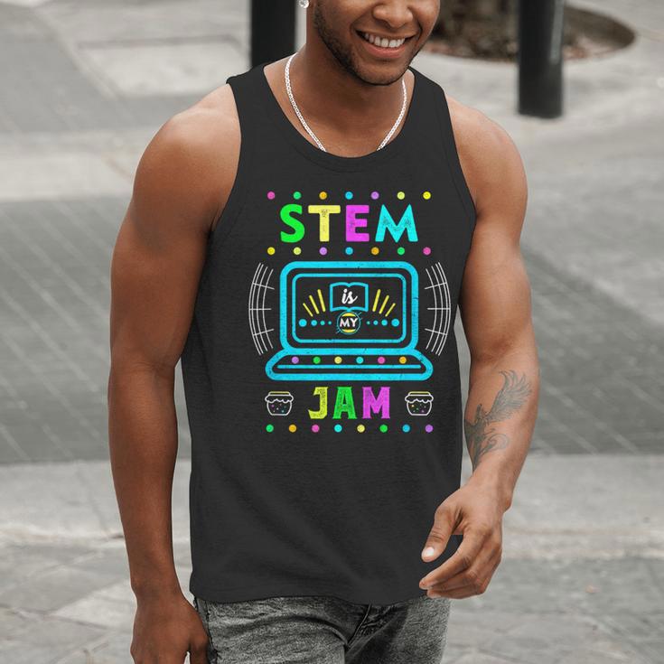 STEM Teacher Shirt STEM Teacher Tshirts STEM Is My Jam Men Tank Top, funny gift