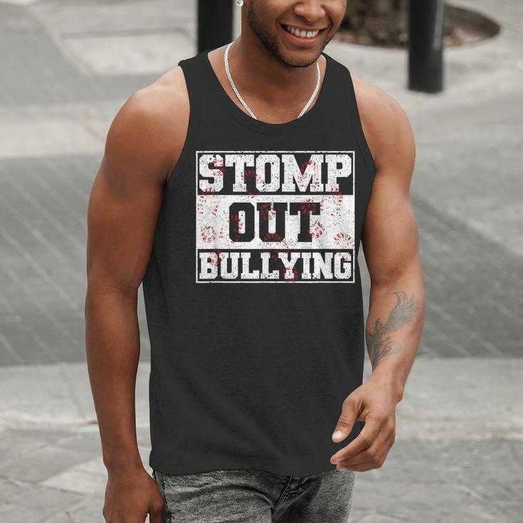 Stomp Out Bullying Back To School Education Teacher Men Tank Top, funny gift Stomp Out Bullying Back To School Education Teacher Men Tank Top, funny gift