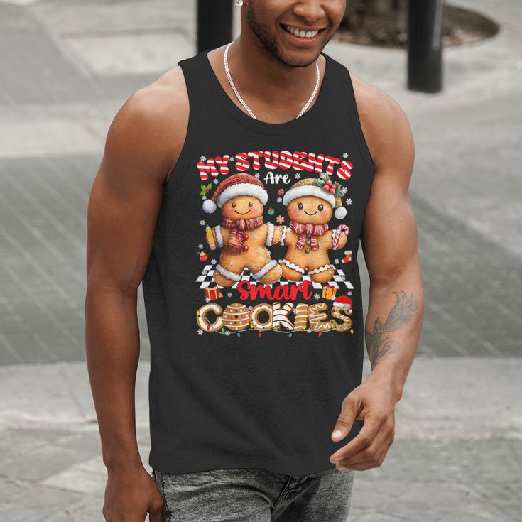My Student Are Smart Cookies Pjs Christmas Xmas Teacher Men Tank Top, funny gift My Student Are Smart Cookies Pjs Christmas Xmas Teacher Men Tank Top, funny gift