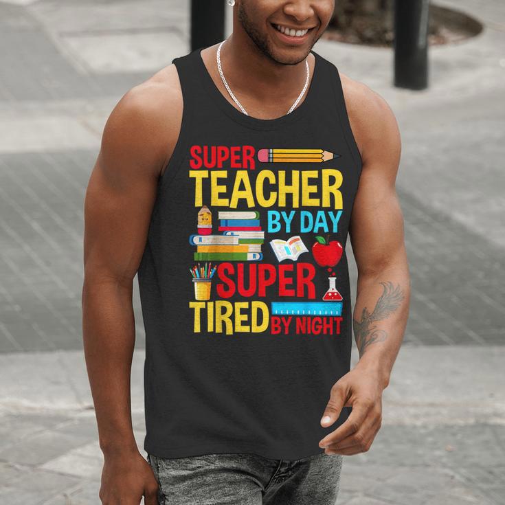 Super Teacher By Day Super Tired By Night Superhero Teacher Men Tank Top, Super Teacher Tank Tops, funny gift Super Teacher By Day Super Tired By Night Superhero Teacher Men Tank Top, Super Teacher Tank Tops, funny gift
