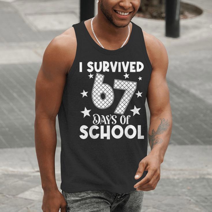I Survived 67 Days Of School Teachers Students Men Tank Top, funny gift
