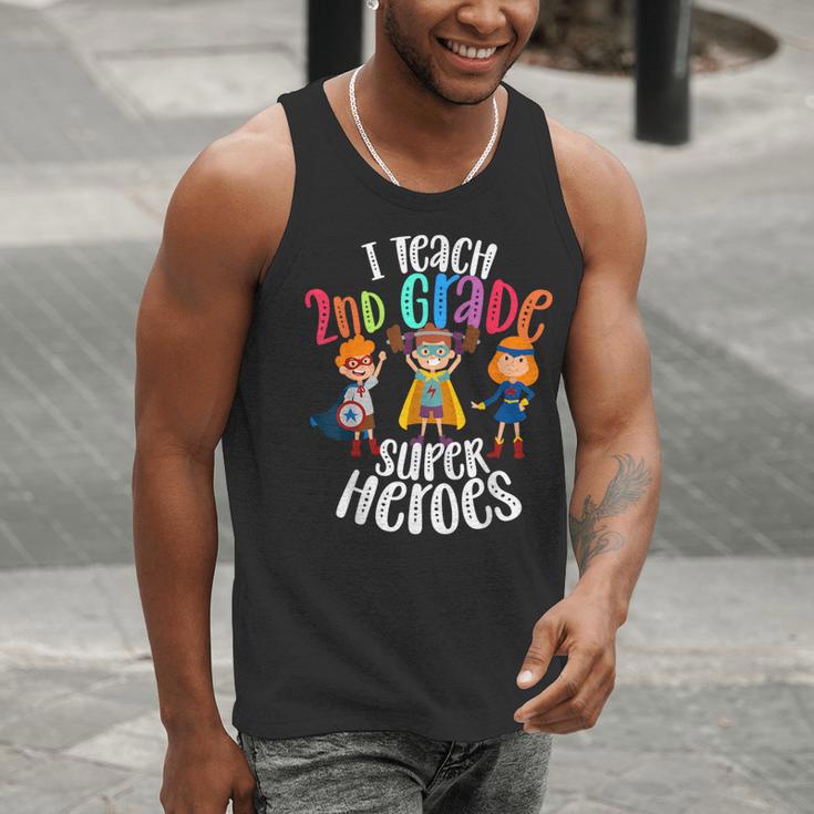 I Teach 2nd Grade Superheroes Back To School Teacher Men Women Girls Kids Men Tank Top, 2nd Grade Teacher Tank Tops, funny gift I Teach 2nd Grade Superheroes Back To School Teacher Men Women Girls Kids Men Tank Top, 2nd Grade Teacher Tank Tops, funny gift