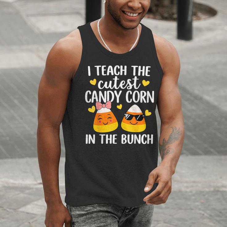 I Teach The Cutest Candy Corn In The Bunch Teacher Halloween Men Tank Top, funny gift I Teach The Cutest Candy Corn In The Bunch Teacher Halloween Men Tank Top, funny gift