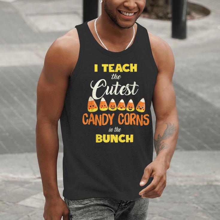 I Teach The Cutest Candy Corn In The Patch Teacher Halloween Men Tank Top, funny gift I Teach The Cutest Candy Corn In The Patch Teacher Halloween Men Tank Top, funny gift