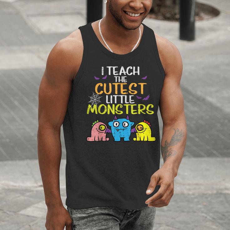 I Teach Cutest Little Monsters Halloween Teacher Men Women Men Tank Top, funny gift I Teach Cutest Little Monsters Halloween Teacher Men Women Men Tank Top, funny gift