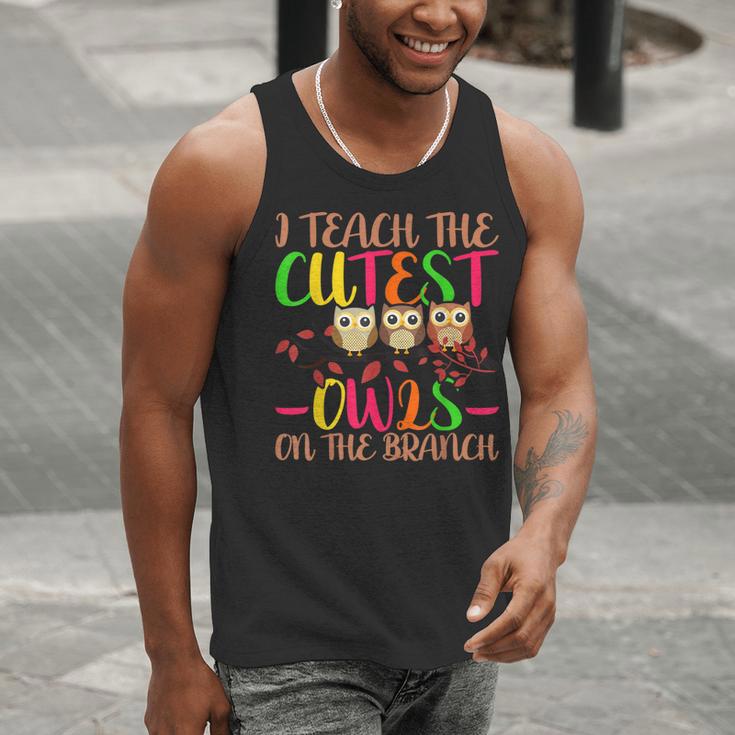 I Teach The Cutest Owls Christmas Or Teachers Day Men Tank Top, funny gift I Teach The Cutest Owls Christmas Or Teachers Day Men Tank Top, funny gift