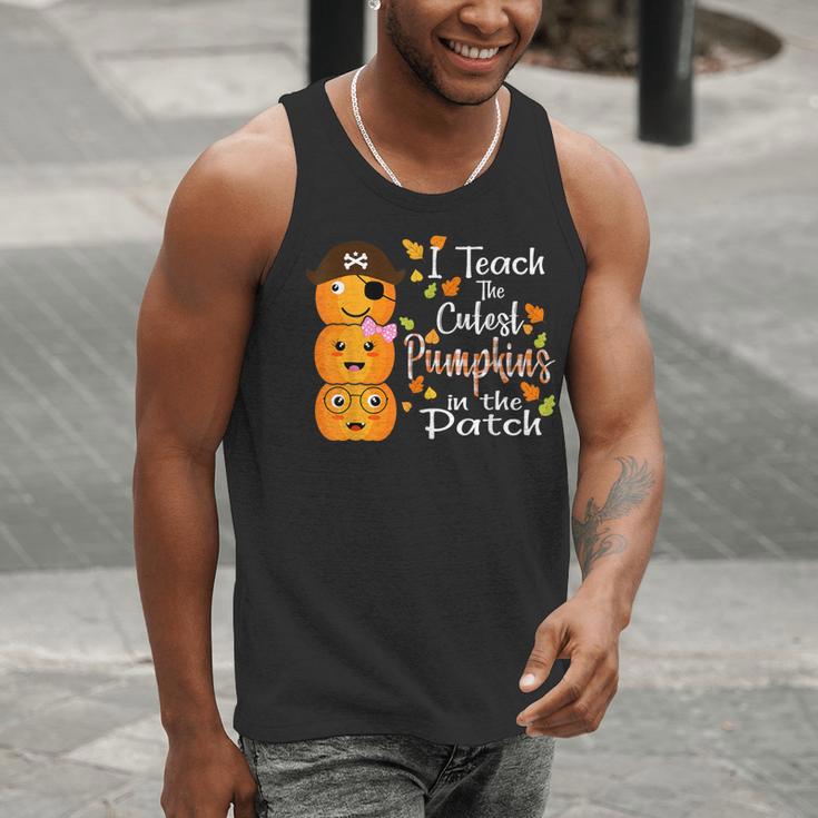 I Teach The Cutest Pumpkins Halloween Shirt For Teachers Men Tank Top, funny gift I Teach The Cutest Pumpkins Halloween Shirt For Teachers Men Tank Top, funny gift