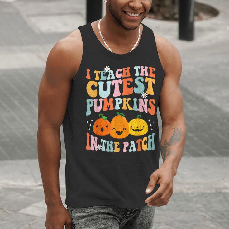 I Teach The Cutest Pumpkins In The Patch Teacher Men Tank Top, funny gift I Teach The Cutest Pumpkins In The Patch Teacher Men Tank Top, funny gift