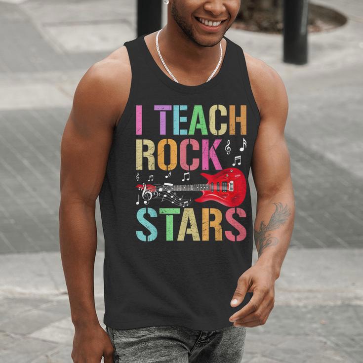 I Teach Rockstars Band Vibes Teacher Rocks My Music Teaching Men Tank Top, funny gift I Teach Rockstars Band Vibes Teacher Rocks My Music Teaching Men Tank Top, funny gift