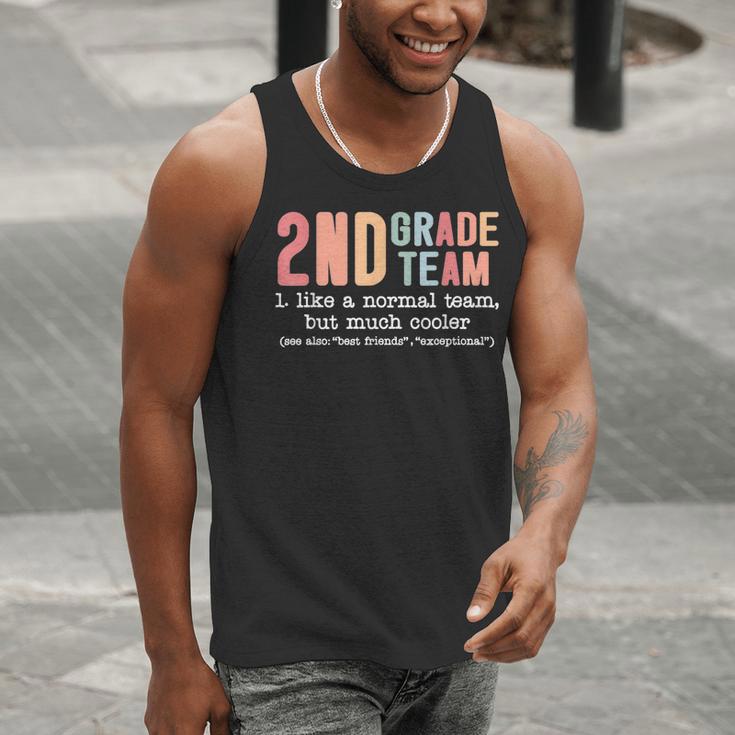 Teacher 2ND Grade Team Like a Normal Team But Much Cooler Men Tank Top, 2nd Grade Teacher Tank Tops, funny gift Teacher 2ND Grade Team Like a Normal Team But Much Cooler Men Tank Top, 2nd Grade Teacher Tank Tops, funny gift