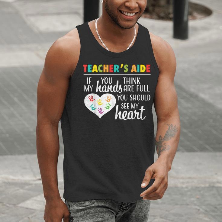 Teacher Aide Appreciation Cute Heart Tee For Women Men Tank Top, funny gift Teacher Aide Appreciation Cute Heart Tee For Women Men Tank Top, funny gift