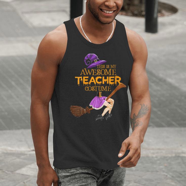 This Is My Teacher Costume Halloween Family Matching Group Men Tank Top, funny gift
