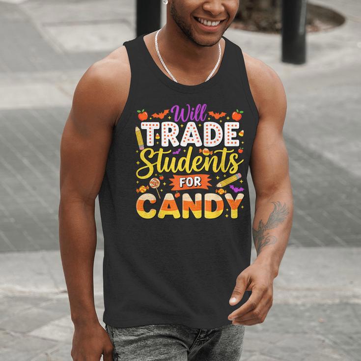 Teacher Cute Will Trade Students For Candy Halloween Costume Men Tank Top, funny gift Teacher Cute Will Trade Students For Candy Halloween Costume Men Tank Top, funny gift