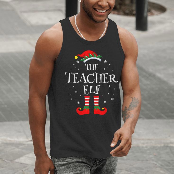 The Teacher Elf Christmas Family Matching Group Xmas Men Tank Top, funny gift The Teacher Elf Christmas Family Matching Group Xmas Men Tank Top, funny gift