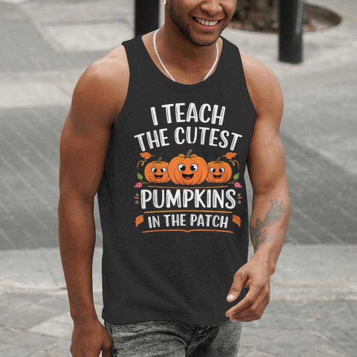 Teacher Halloween I Teach The Cutest Pumpkins In The Patch Men Tank Top, funny gift Teacher Halloween I Teach The Cutest Pumpkins In The Patch Men Tank Top, funny gift