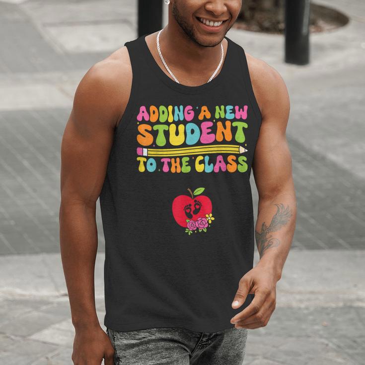 Teacher Pregnancy Announcement Clothing Expecting Teacher X-Small Men Tank Top, funny gift