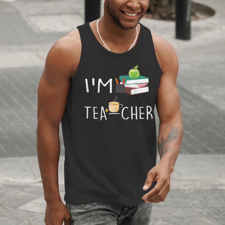 Teacher Puns I'm Tea-Cher Tea Lover Fun Teacher For Men Women Men Tank Top, funny gift Teacher Puns I'm Tea-Cher Tea Lover Fun Teacher For Men Women Men Tank Top, funny gift