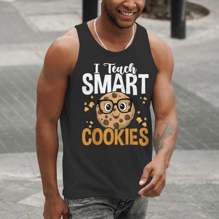 Teacher I Teach Smart Cookies Nerd Men Tank Top, funny gift Teacher I Teach Smart Cookies Nerd Men Tank Top, funny gift