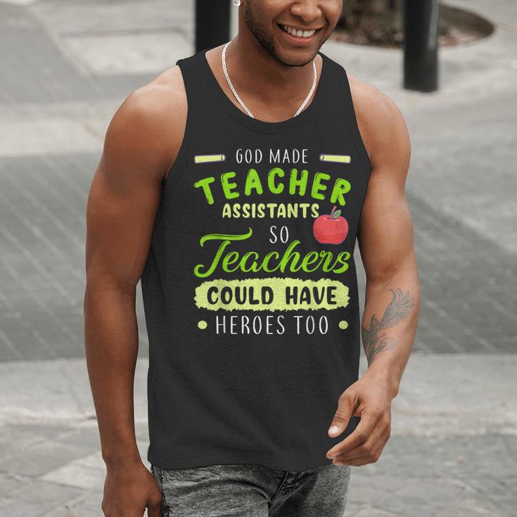 Teacher Teaching Assistant Aide Hero Men Tank Top, funny gift