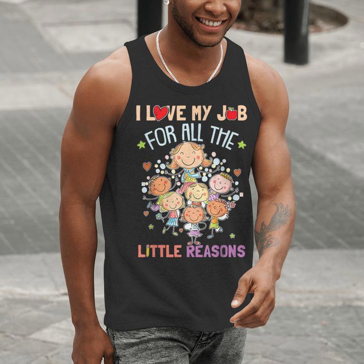 Teacher Teaching I Love My Job For All The Little Reasons Men Tank Top, funny gift Teacher Teaching I Love My Job For All The Little Reasons Men Tank Top, funny gift