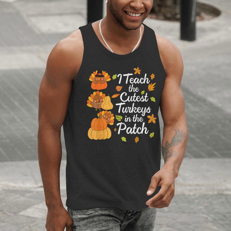 Teacher Thanksgiving I Teach The Cutest Turkeys In The Patch Men Tank Top, funny gift Teacher Thanksgiving I Teach The Cutest Turkeys In The Patch Men Tank Top, funny gift