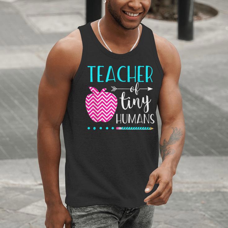 Teacher Of Tiny Humans Preschool Pre K Kindergarten Teacher Men Tank Top, funny gift