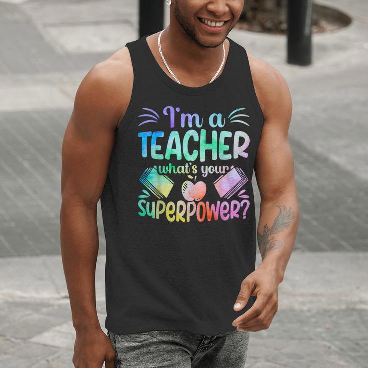 Im A Teacher Whats Your Superpower Teaching Professional Men Tank Top, funny gift Im A Teacher Whats Your Superpower Teaching Professional Men Tank Top, funny gift