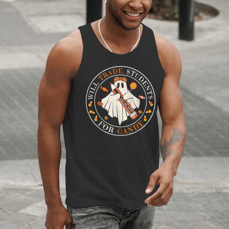 Teacher Will Trade Students For Candy Easy Halloween Costume Men Tank Top, funny gift Teacher Will Trade Students For Candy Easy Halloween Costume Men Tank Top, funny gift