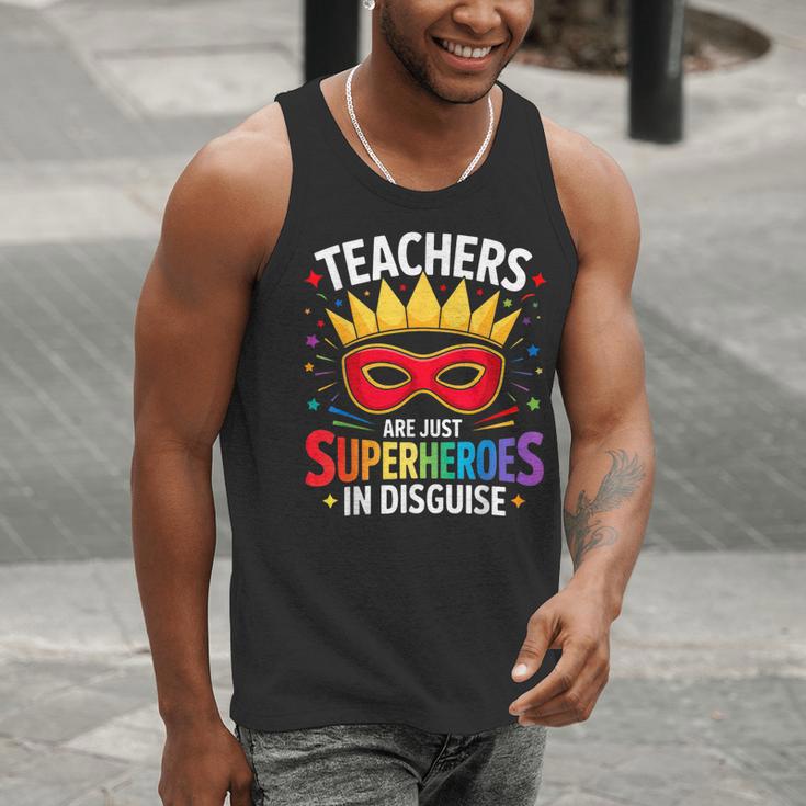 Teachers Are Just Superheroes In Disguise Fun Back To School Men Tank Top, funny gift Teachers Are Just Superheroes In Disguise Fun Back To School Men Tank Top, funny gift