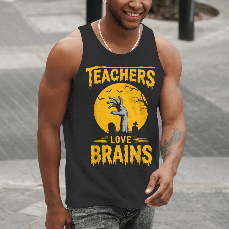 Teachers Love Brains Shirt Men Women Halloween Teacher Men Tank Top, funny gift Teachers Love Brains Shirt Men Women Halloween Teacher Men Tank Top, funny gift
