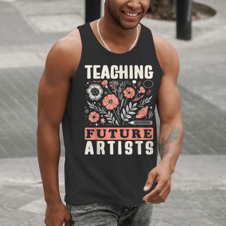 Teaching Future Artists For Art Teachers And Lovers For Men Women Girls Kids Men Tank Top, funny gift