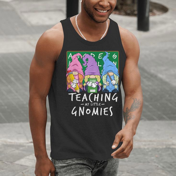 Teaching My Little Gnomies With Gnome For Teacher Women Men Tank Top, funny gift Teaching My Little Gnomies With Gnome For Teacher Women Men Tank Top, funny gift