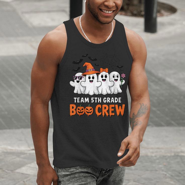 Team 5th Grade Boo Crew Halloween Teacher Student Costume Men Tank Top, funny gift