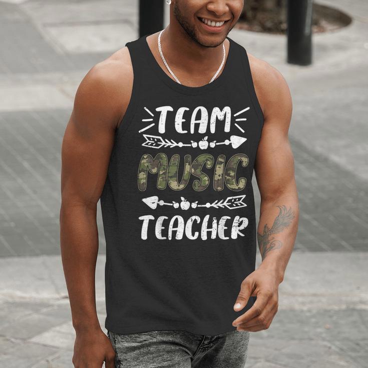 Team Music Teacher Camo Teacher Student Back To School Men Tank Top, funny gift Team Music Teacher Camo Teacher Student Back To School Men Tank Top, funny gift