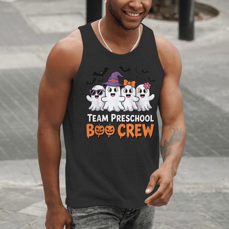 Team Preschool Boo Crew Halloween Teacher Student Costume Men Tank Top, funny gift