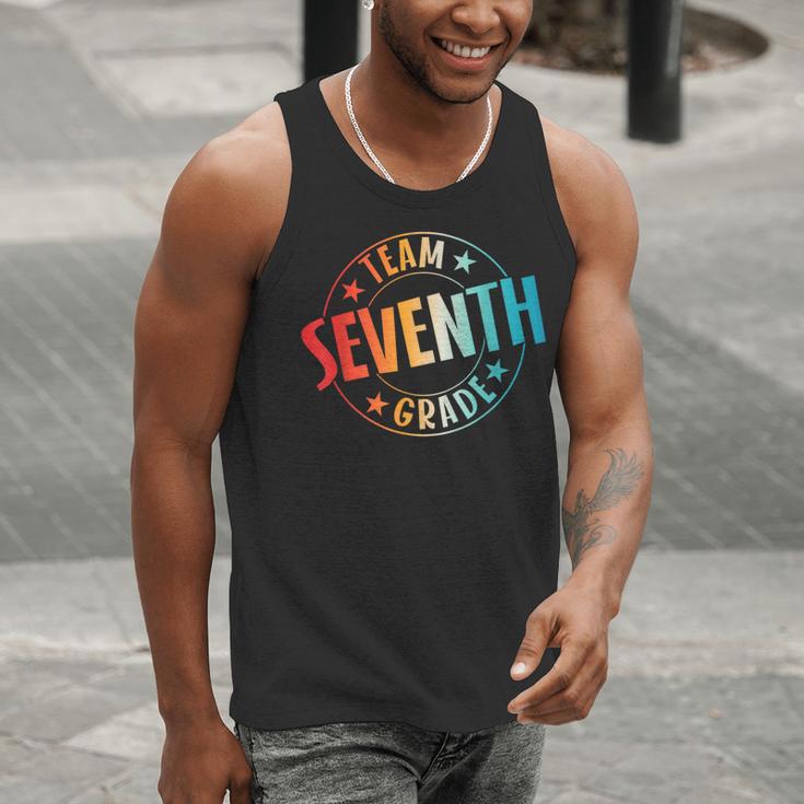 Team Seventh Grade Teacher Student Back To School 7th Grade Men Tank Top, funny gift Team Seventh Grade Teacher Student Back To School 7th Grade Men Tank Top, funny gift