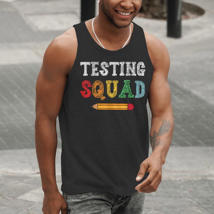 Testing Squad Costume Test Day Teacher Student School Men Tank Top, funny gift Testing Squad Costume Test Day Teacher Student School Men Tank Top, funny gift