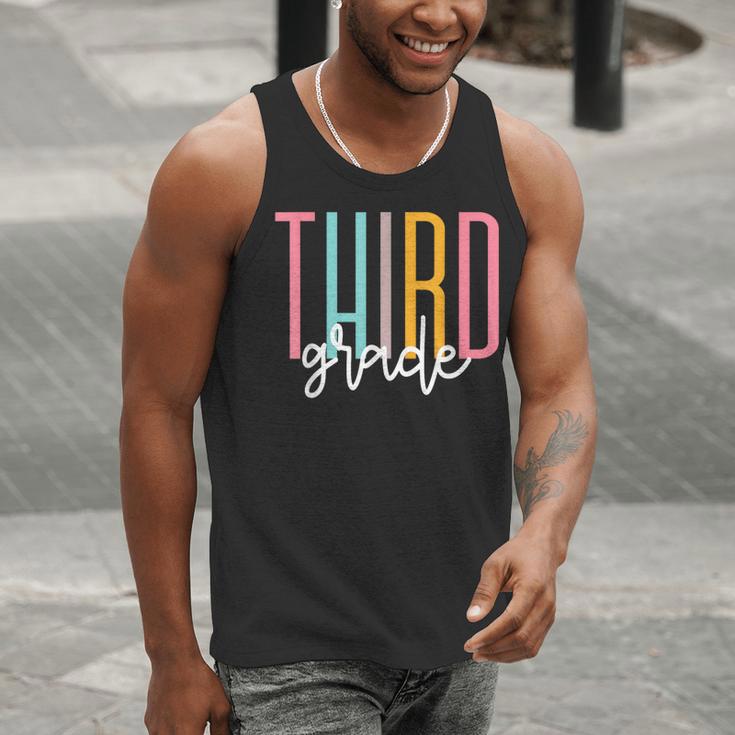 Third Grade Girls Boys Teacher Team 3rd Grade Squad Men Tank Top, funny gift