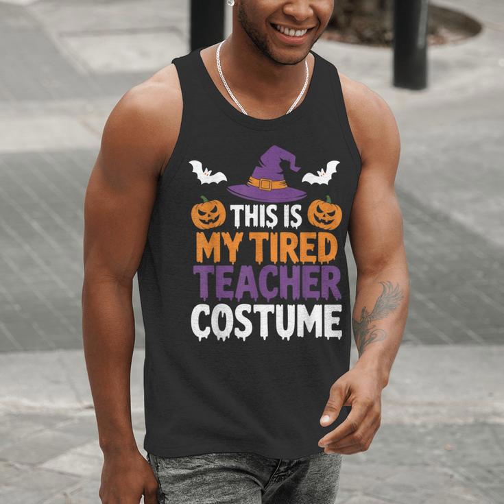 Tired Teacher Costume For Humor Halloween Men Tank Top, funny gift Tired Teacher Costume For Humor Halloween Men Tank Top, funny gift