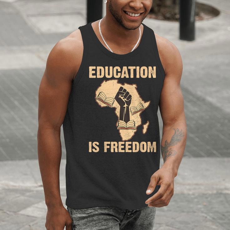 History Education Is Freedom African Map Black Teacher Men Tank Top, History Teacher Tank Tops, funny gift History Education Is Freedom African Map Black Teacher Men Tank Top, History Teacher Tank Tops, funny gift