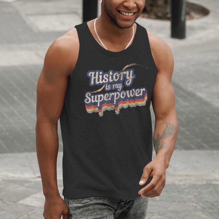 History Is My Superpower History Teacher Shirt T-Shirt Men Tank Top, History Teacher Tank Tops, funny gift