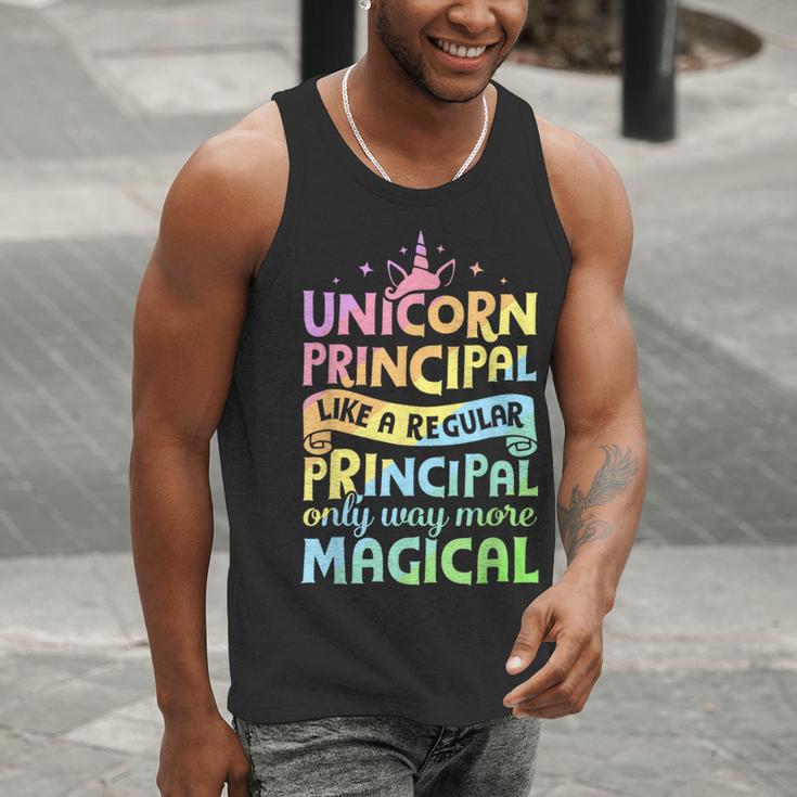 Unicorn Principal Back To School Teacher Appreciation Men Tank Top, funny gift Unicorn Principal Back To School Teacher Appreciation Men Tank Top, funny gift