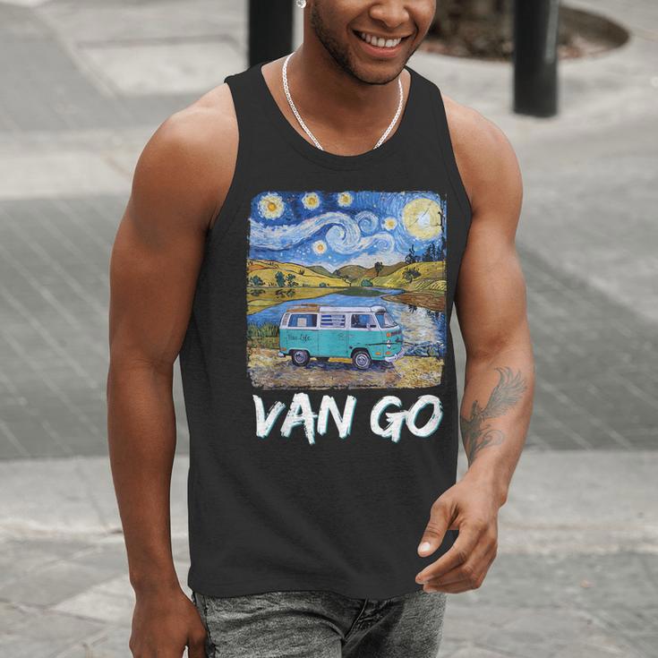 Van Go Retro Vanlife Art Teacher Men Tank Top, funny gift Van Go Retro Vanlife Art Teacher Men Tank Top, funny gift