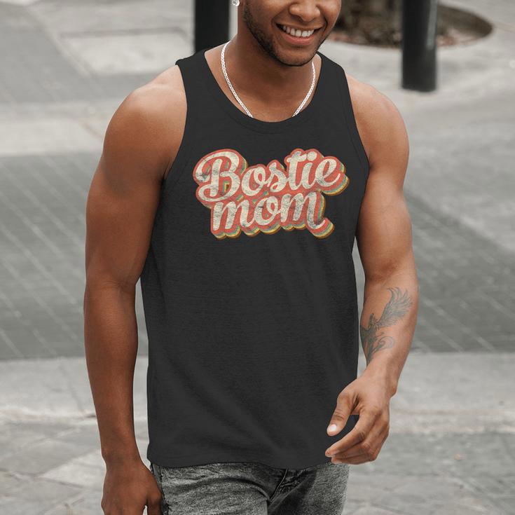 Vintage Boston Terrier Mom Dog Lover Pet Bostie Mama Men Women Girls Kids Men Tank Top, Boston Terrier Mom Tank Tops, funny gift