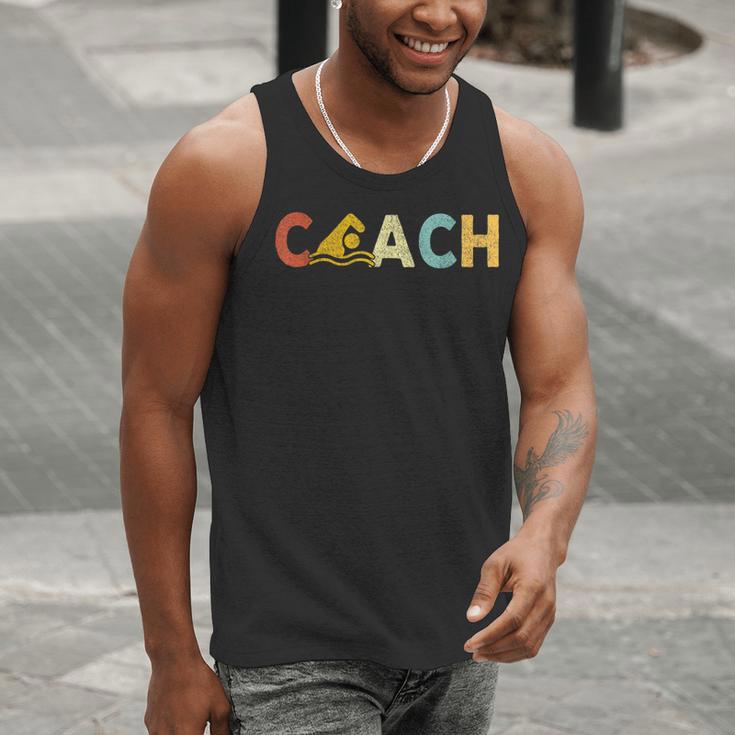 Vintage Swim Coach Swimming Coach Swim Teacher Swimmer Retro Men Tank Top, funny gift Vintage Swim Coach Swimming Coach Swim Teacher Swimmer Retro Men Tank Top, funny gift