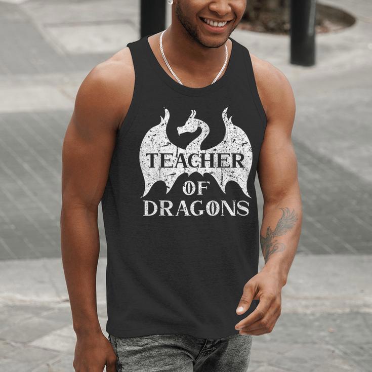 Vintage Teacher Of Dragons Quotes Teacher Student Men Tank Top, funny gift Vintage Teacher Of Dragons Quotes Teacher Student Men Tank Top, funny gift