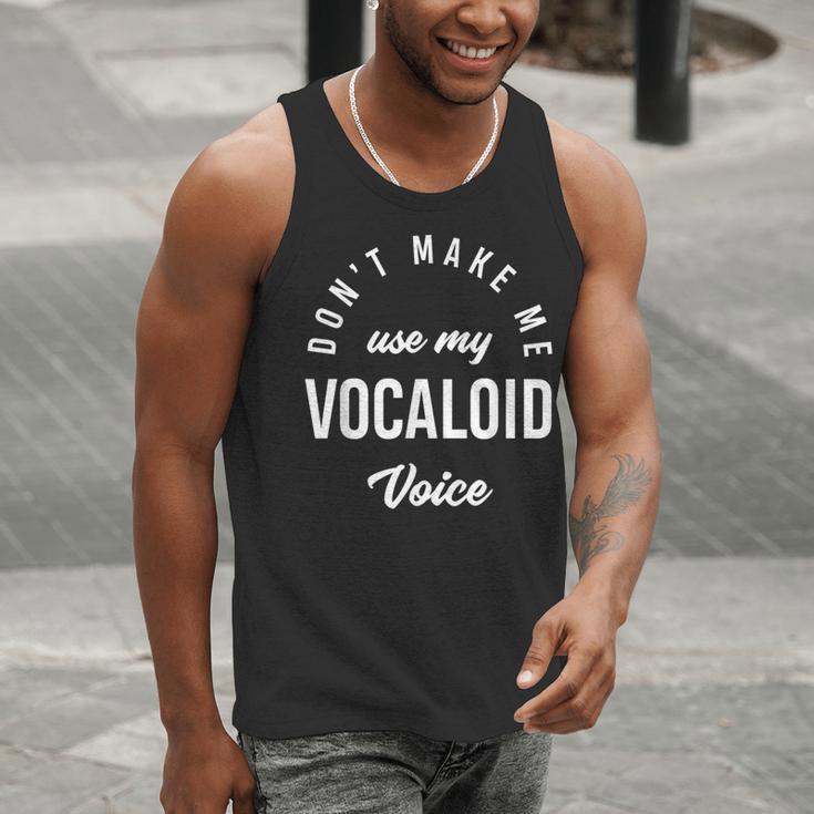 Vocaloid Voice Vocal Music Teacher Singer Singing Men Tank Top, funny gift Vocaloid Voice Vocal Music Teacher Singer Singing Men Tank Top, funny gift