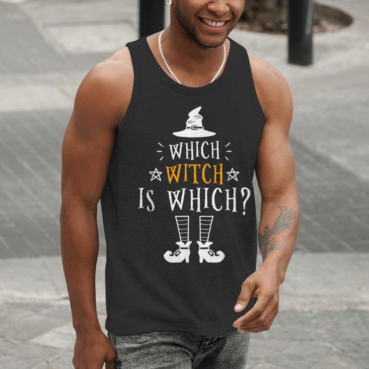 Which Witch Is Which Halloween Grammar Teacher Costume Men Tank Top, funny gift Which Witch Is Which Halloween Grammar Teacher Costume Men Tank Top, funny gift